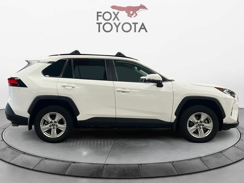 Super White 2021 Toyota RAV4 XLE