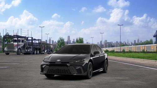 Midnight Black Metallic 2026 Toyota Camry SE