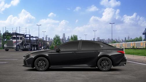 Midnight Black Metallic 2026 Toyota Camry SE