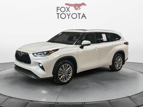 Wind Chill Pearl 2026 Toyota Highlander Platinum