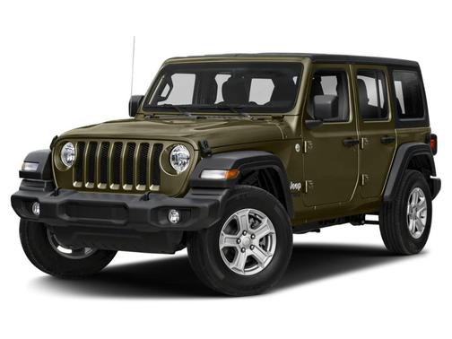 Sarge Green Clearcoat 2021 Jeep Wrangler Unlimited Sport Altitude