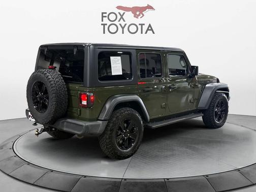 Sarge Green Clearcoat 2021 Jeep Wrangler Unlimited Sport Altitude