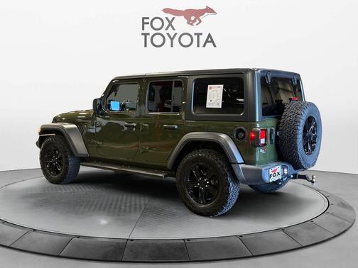 Sarge Green Clearcoat 2021 Jeep Wrangler Unlimited Sport Altitude