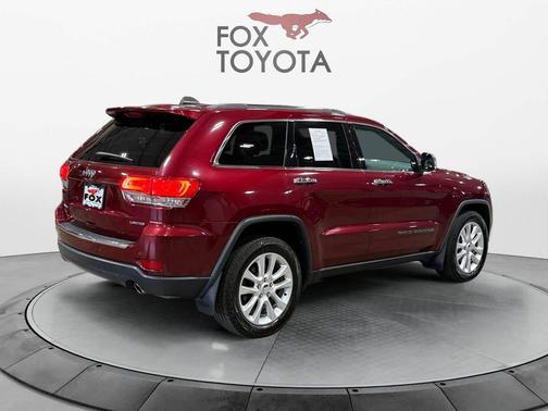 Velvet Red Pearlcoat 2017 Jeep Grand Cherokee Limited