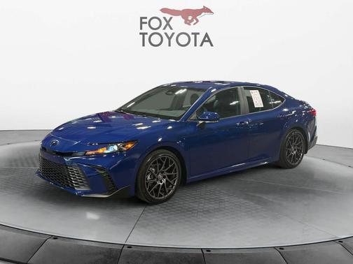 Reservoir Blue 2025 Toyota Camry SE