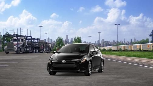 Midnight Black Metallic 2026 Toyota Corolla LE