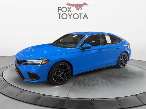 Boost Blue Pearl 2022 Honda Civic Sport Touring