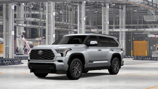 Celestial Silver Metallic 2026 Toyota Sequoia Platinum