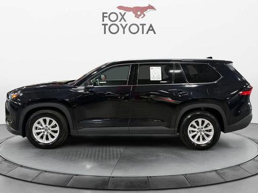 Midnight Black Metallic 2025 Toyota Grand Highlander XLE