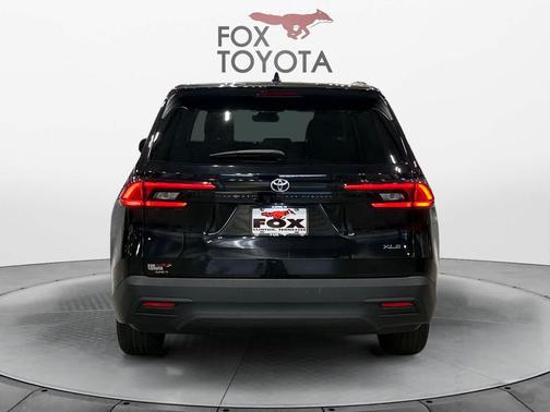 Midnight Black Metallic 2025 Toyota Grand Highlander XLE