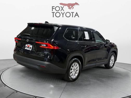 Midnight Black Metallic 2025 Toyota Grand Highlander XLE