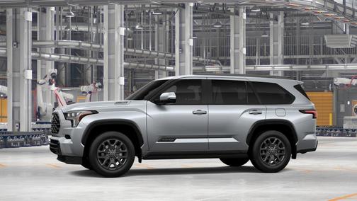Celestial Silver Metallic 2026 Toyota Sequoia Platinum