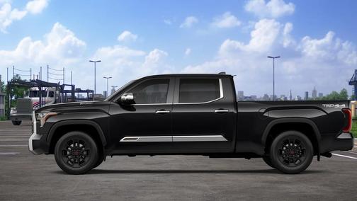 Midnight Black Metallic 2026 Toyota Tundra Hybrid 1794 Edition