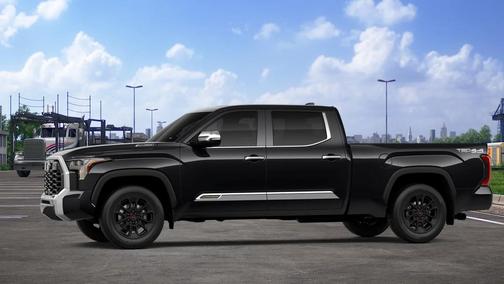 Midnight Black Metallic 2026 Toyota Tundra Hybrid 1794 Edition
