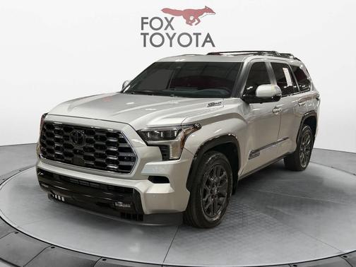 Celestial Silver Metallic 2025 Toyota Sequoia Platinum