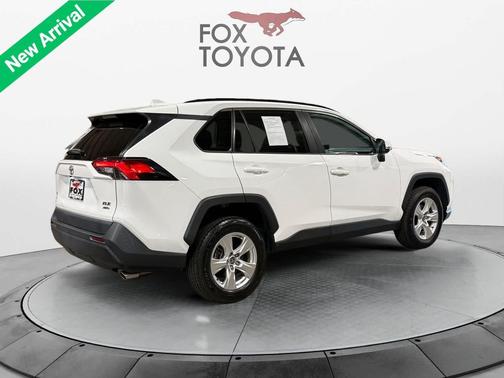 Super White 2021 Toyota RAV4 XLE