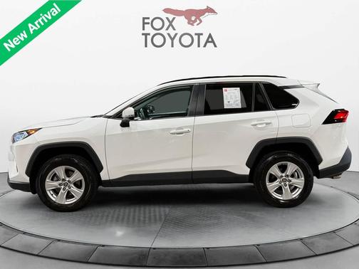 Super White 2021 Toyota RAV4 XLE