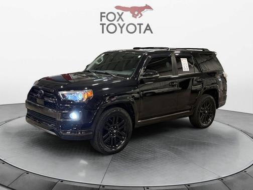 Midnight Black Metallic 2020 Toyota 4Runner Nightshade Special Edition