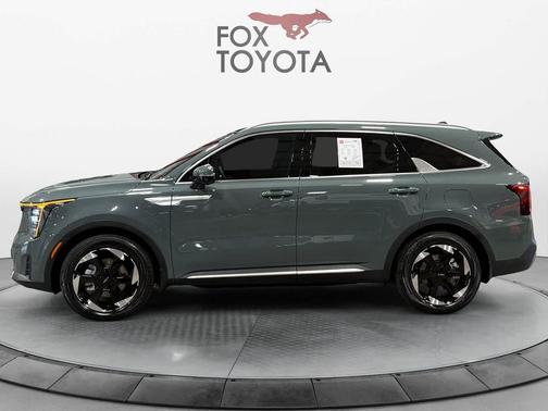 Cityscape Green 2025 Kia Sorento Hybrid SX Prestige