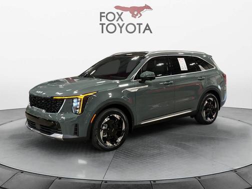 Cityscape Green 2025 Kia Sorento Hybrid SX Prestige