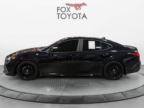 Midnight Black Metallic 2025 Toyota Camry SE