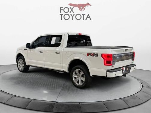 Star White Metallic Tri-Coat 2020 Ford F-150 Platinum