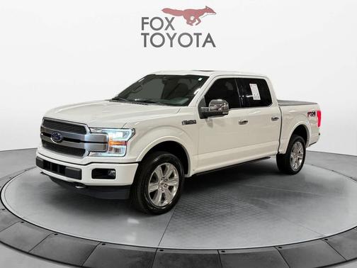 Star White Metallic Tri-Coat 2020 Ford F-150 Platinum