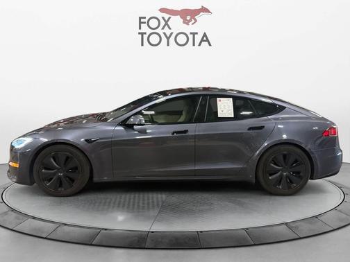 Midnight Silver Metallic 2021 Tesla Model S Long Range