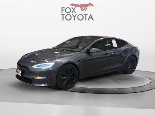 Midnight Silver Metallic 2021 Tesla Model S Long Range
