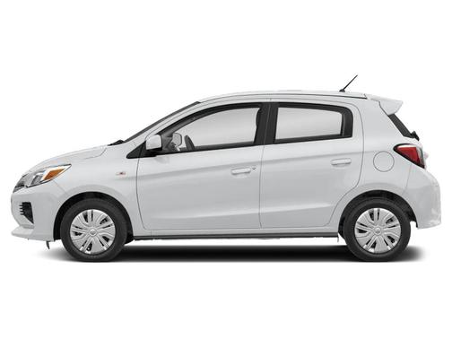 White Diamond 2022 Mitsubishi Mirage ES