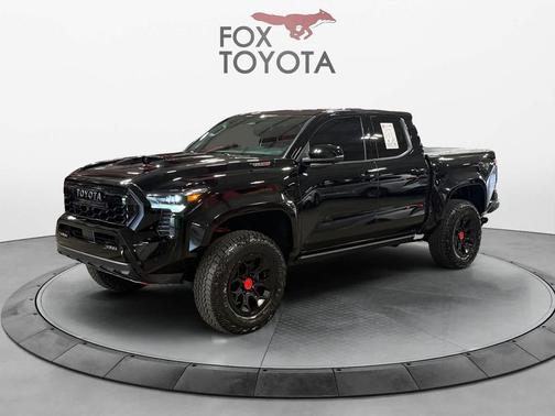 Black 2025 Toyota Tacoma Hybrid TRD Pro
