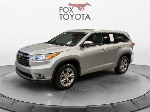 Silver Sky Metallic 2015 Toyota Highlander XLE