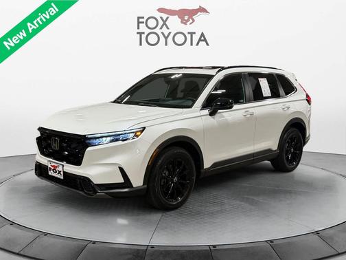 Platinum White Pearl 2023 Honda CR-V Hybrid Sport AWD