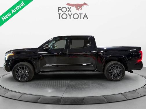 Midnight Black Metallic 2026 Toyota Tundra Hybrid Platinum