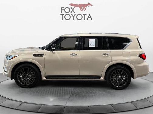 Champagne Quartz 2024 INFINITI QX80 SENSORY AWD
