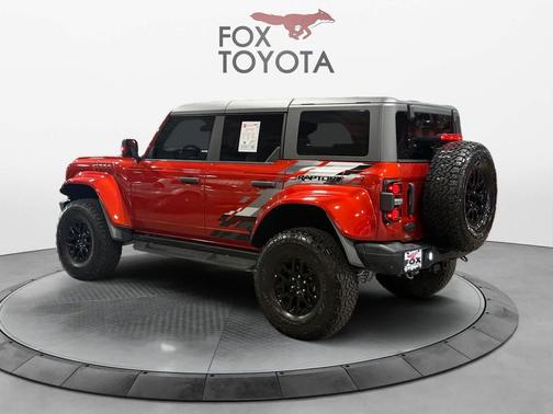 Hot Pepper Red Metallic Tinted Clearcoat 2024 Ford Bronco Raptor