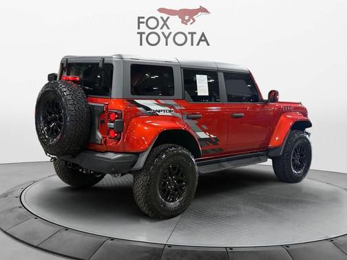 Hot Pepper Red Metallic Tinted Clearcoat 2024 Ford Bronco Raptor