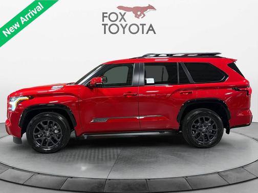 Supersonic Red 2026 Toyota Sequoia Platinum