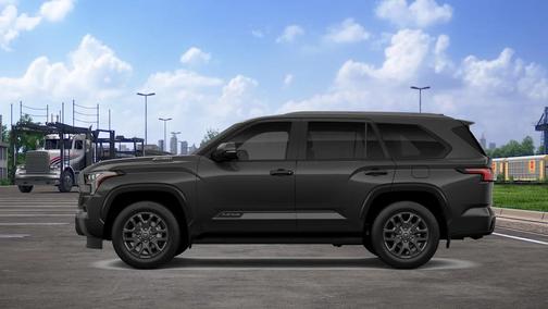 Magnetic Gray Metallic 2026 Toyota Sequoia Platinum