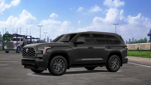 Magnetic Gray Metallic 2026 Toyota Sequoia Platinum
