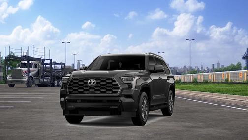 Magnetic Gray Metallic 2026 Toyota Sequoia Platinum