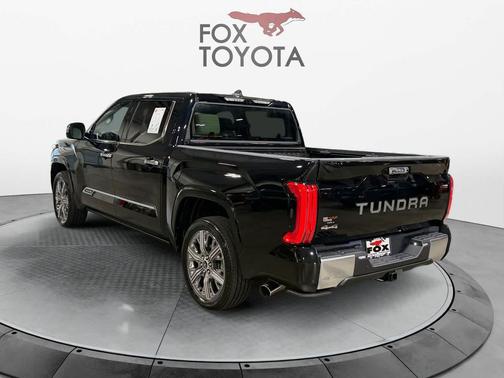 Midnight Black Metallic 2024 Toyota Tundra Hybrid Capstone
