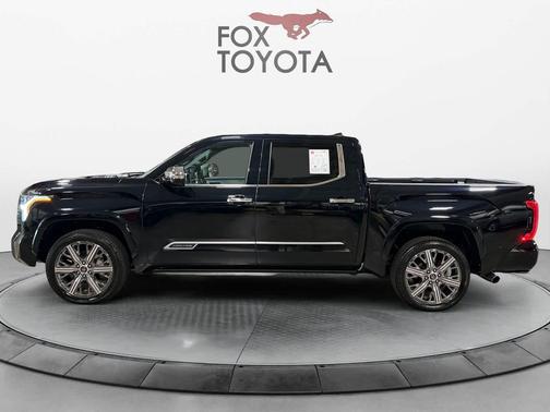Midnight Black Metallic 2024 Toyota Tundra Hybrid Capstone