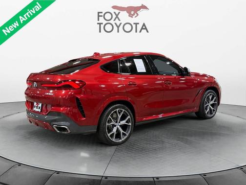 Flamenco Red Metallic 2020 BMW X6 M50i