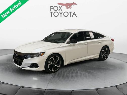 Platinum White Pearl 2022 Honda Accord Sport 1.5T