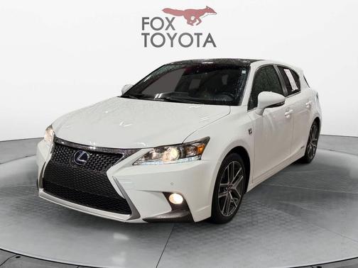 Ultra White w/Black Roof 2015 Lexus CT 200h Hybrid
