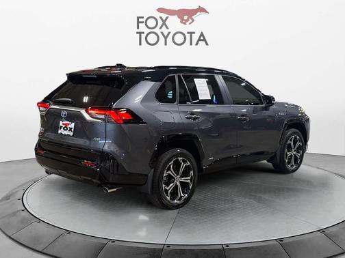 Magnetic Gray Metallic/Midnight Black Metallic 2024 Toyota RAV4 Prime XSE