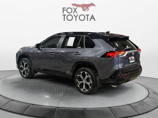 Magnetic Gray Metallic/Midnight Black Metallic 2024 Toyota RAV4 Prime XSE