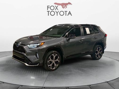 Magnetic Gray Metallic/Midnight Black Metallic 2024 Toyota RAV4 Prime XSE