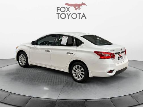 Aspen White 2018 Nissan Sentra SV